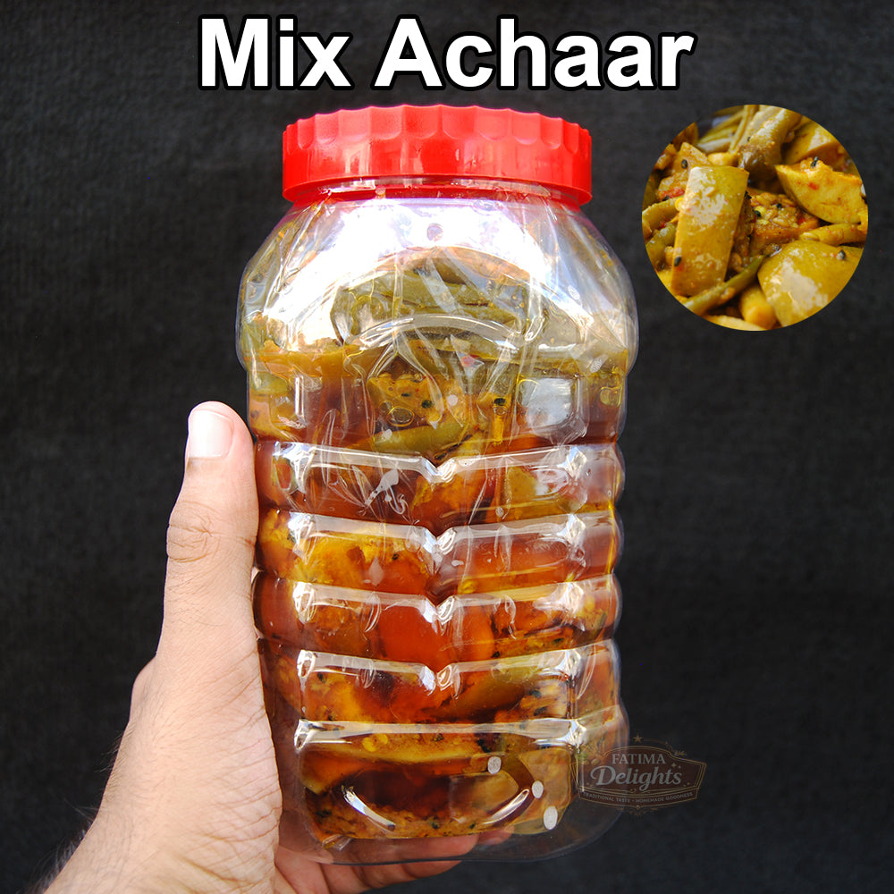 Mix Achaar | 1kg Pack | Vegetable Achaar | Fresh quality | Safely Packed