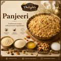 Panjeeri | 250g, 500g, 1kg Pack | Basun, Suji, Desi Ghee, Mix Dry Fruits, Sugar | Freshly prepared | Natural ingredients